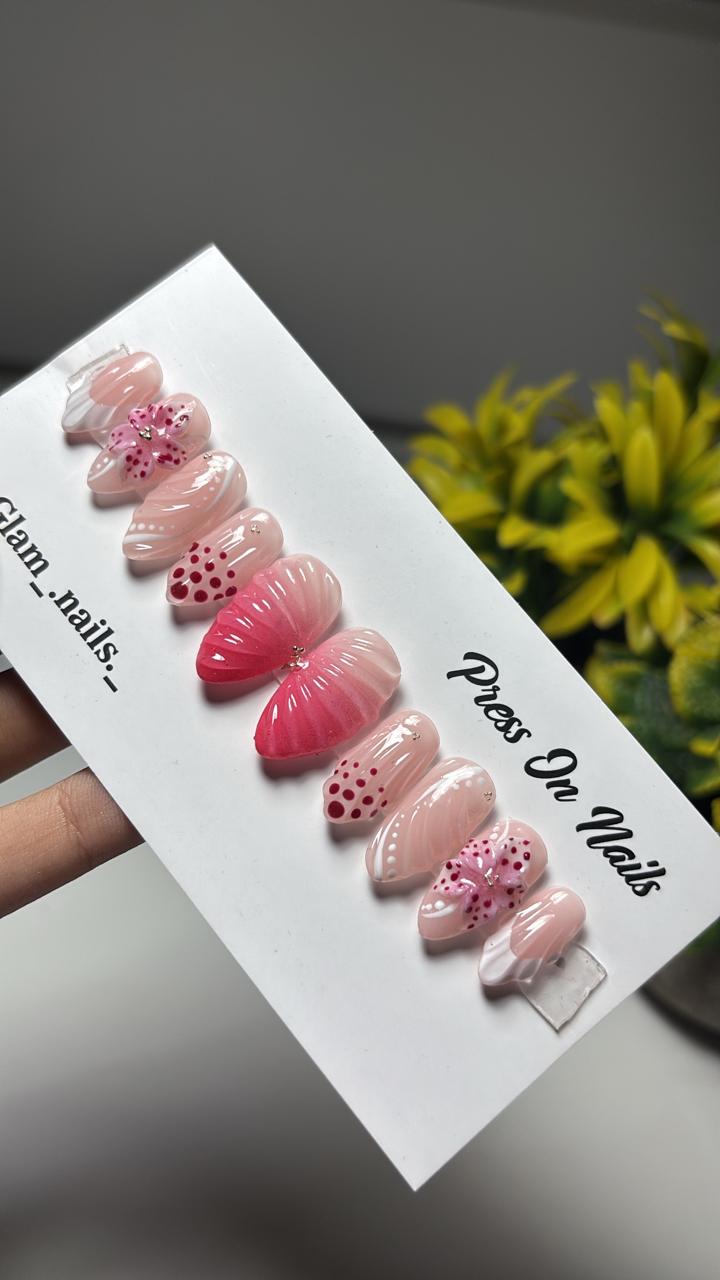Raspberry Petal Glow